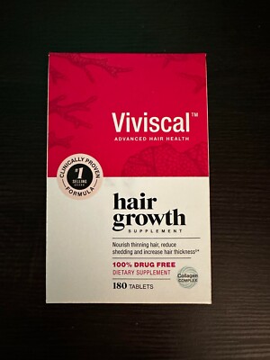 Viviscal Advanced Hair Heath Hair Growth Promoter Tablets- 180 Count