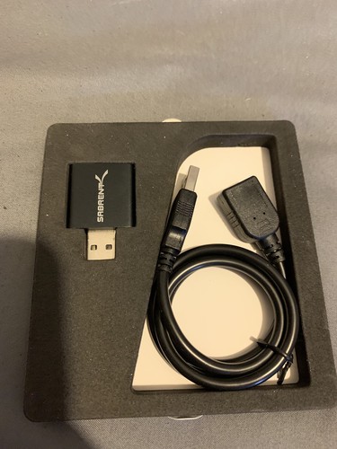 Sabrent USB External Stereo Sound Adapter Plug Audio Card Windows Mac Linux New