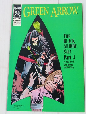Green Arrow #37 Late Sept. 1990 DC Comics
