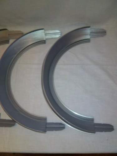 VINTAGE MATTEL HOT WHEELS CURVED TRACKS 180 DEGREES 1996 SET OF 4