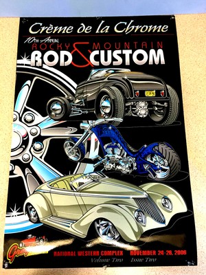 Personalised Gift Idea Automobilia Transit Custom Mk8 Caricature Cartoon Print Red Other Vintage Auto Posters Collectibles Posters