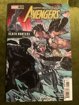  Avengers  #53 (2018 Marvel) Cover A 1st Black Panther Red Suit Appearance