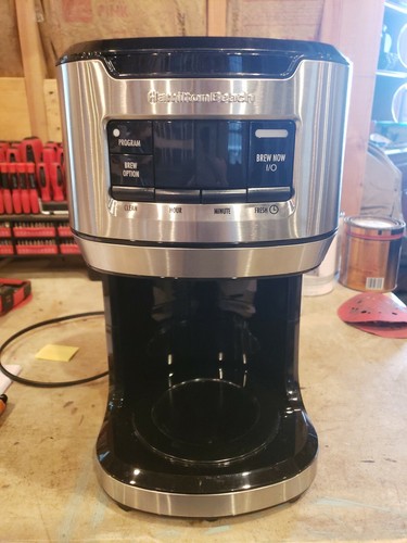 Hamilton Beach 12 Cup Digital Automatic LCD Programmable Coffee Maker Brewer