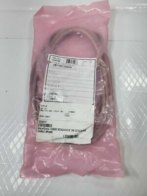 New Cisco CAB-STACK StackWise 9ft 3M Stacking Cable 72-2634-01 CAB-STACK-3M