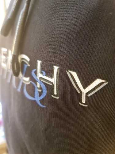 Pre-owned Givenchy Sweatshirt With Logo Embroidery In Cotton Colour White