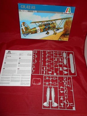 Italeri 1/72 scale model kit CR.42 AS 1263 Slight Shelf Wear
