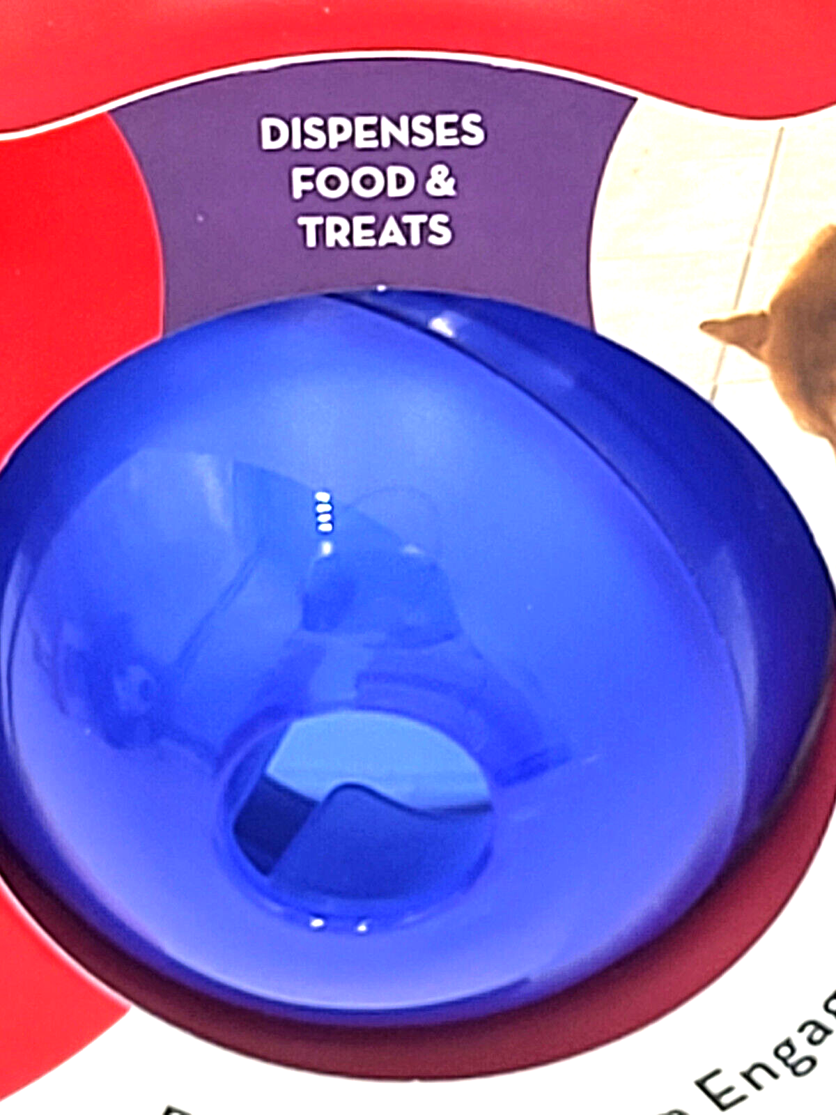 KONG Gyro Treat Dispenser Small/Medium Interactive Dog Puzzle Toy