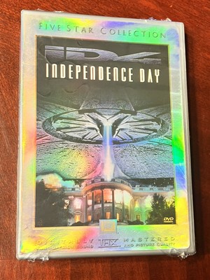 INDEPENDENCE DAY DVD 2000 2 DISC SET FIVE STAR COLLECTION SEALED GREAT VALUE!!!!