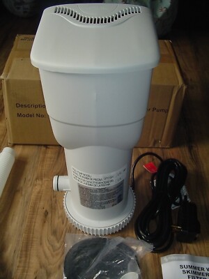 SFX1000 Pool Pump Filter Summer Waves 1000 gph Pump (New)