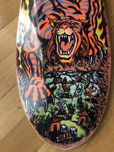 Santa Cruz Steve Alba Tiger Vintage Nos Skateboard Roskopp Jason Kendal Conroy