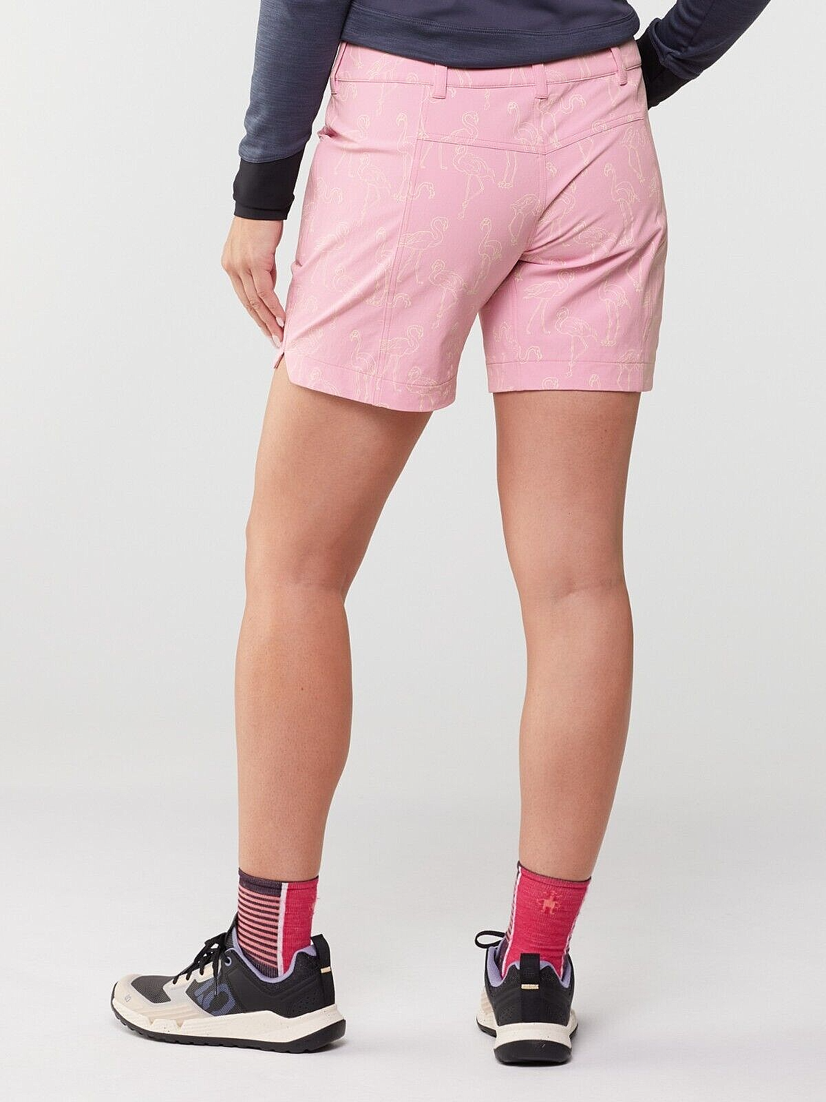 Wild Rye Freda Bike Shorts Women's NWT Size 10 color Pink Flamingo