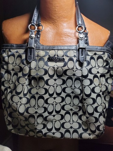 バッグ Coach Leather Tote bag semi shoulder s-l400.jpg