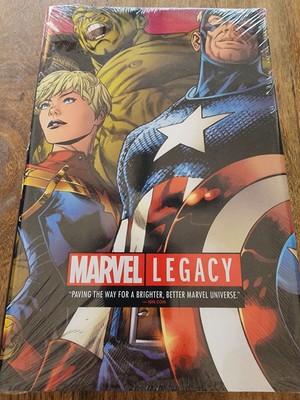 NEW Marvel Legacy Captain America Hulk Iron Man Marvel HC Hard Cover