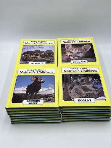 全巻セット ANIMAL LIFE Illustrated Encyclopedia of Animal Life Vtg Book Set 1961