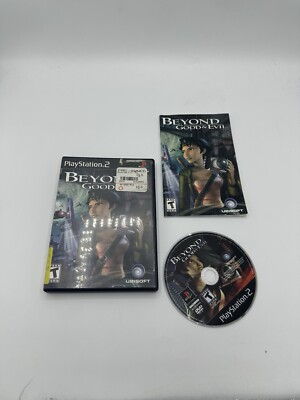 Beyond Good & Evil (Sony PlayStation 2, PS2 2003) CIB Complete 