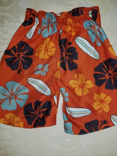 Gymboree boys 18-24 months swim trucks