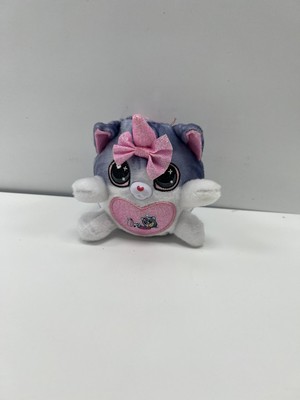 Rainbocorns Kittycorn Bow Series 2 Zuru Plush Purple & WhiteCat Rare