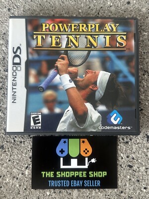 POWER PLAY TENNIS | Nintendo DS | Video game | FREE AU POSTAGE
