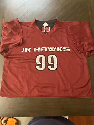 vintage reversible jr hawks  lacrosse jersey #99 size small
