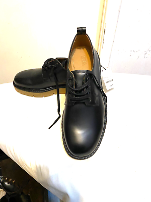 Men's high shop shine black shoes