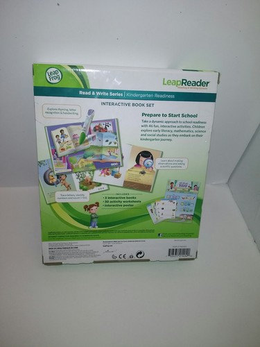 LeapFrog LeapReader Read and Write Book Set: Ready, Set, Kindergarten