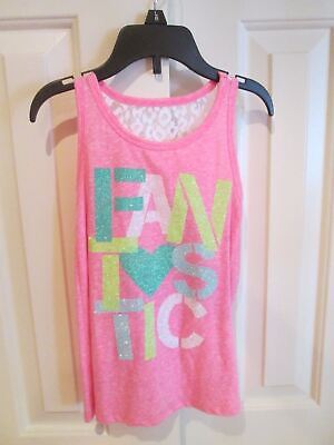 NWT Okie Dokie girls sleeveless top ''Fantastic'', Size 5 and 6