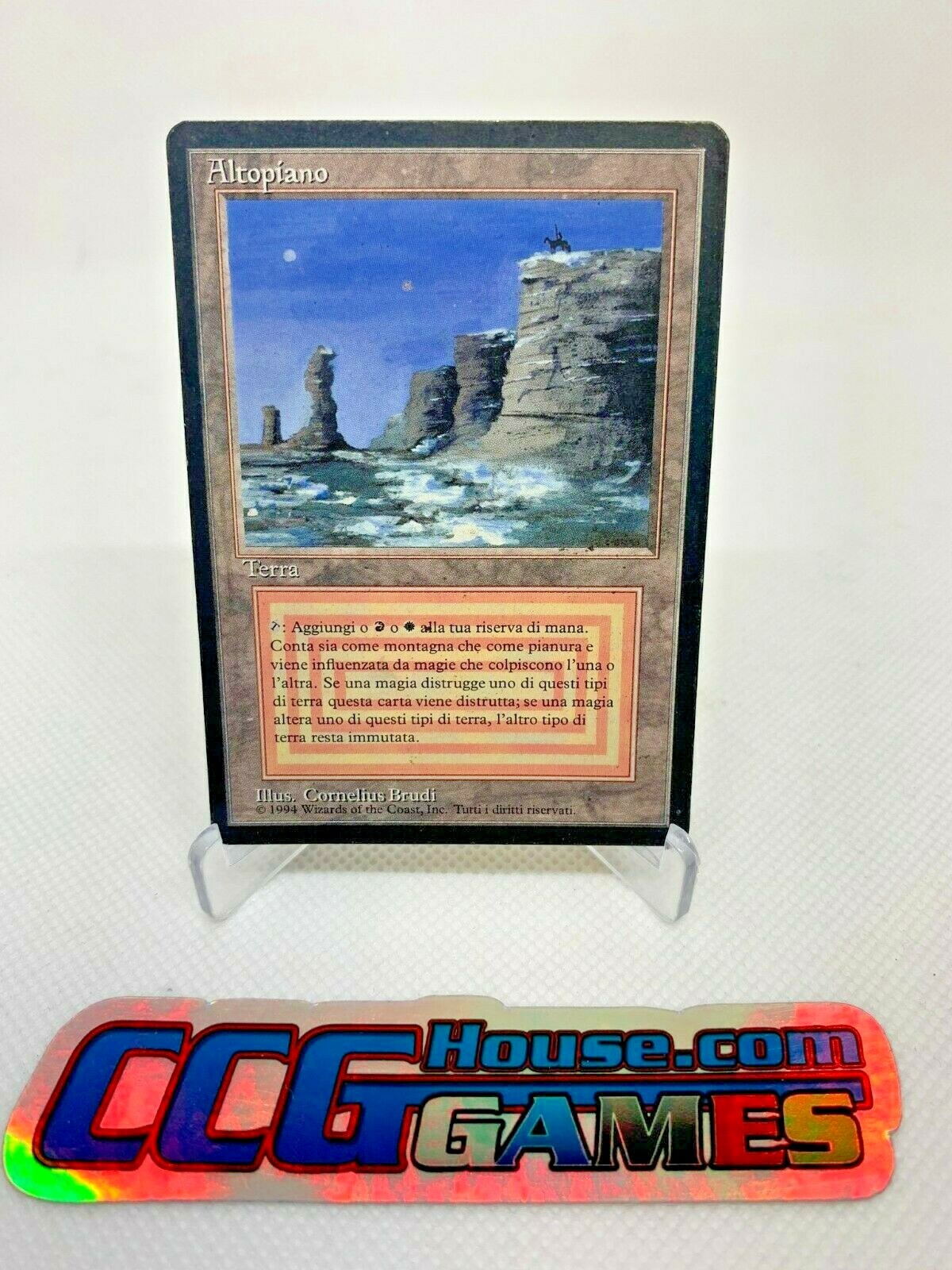 MTG Plateau mtg plateau デュアルランド 3ED イタリア語 デュアル 