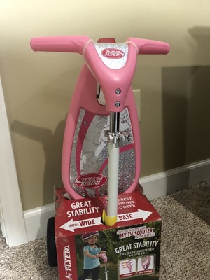 radio flyer grow with me my 1st scooter sparkle pink