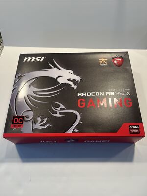 MSI Radeon R9 280X Twin Frozr Gaming 3G GDDR5 Graphics Card GPU w/ CrossFire