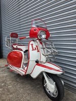LAMBRETTA SCOOTER 1966 WORLD CUP MINTER! OFFERS PX VESPA ROYAL ALLOY 