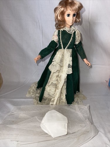 ビンテージGONKSソフビ 人形 フィギュア Eegee Co. 1964年製 RARE Vintage EEGEE Co. 1963 Collectible Doll Green Velvet Dress