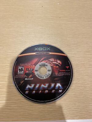 Ninja Gaiden (Microsoft Xbox, 2004) TESTED AND WORKING