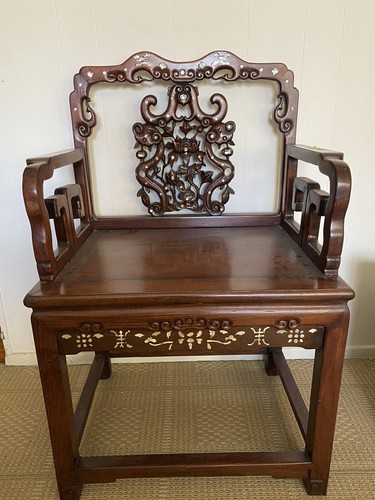 Rosewood Or Hardwood | A Chinese Antique taishi Chair