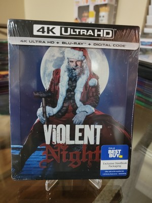 Violent Night 4K Ultra HD Blu-ray Steelbook (2022) *Y24