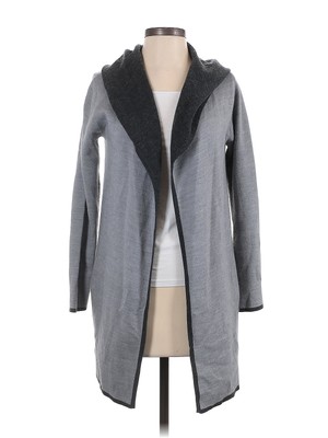 BNCI by Blanc Noir Women Gray Cardigan S