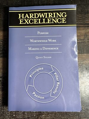 Hardwiring Excellence : Purpose, Worthwhile Work, Making a Difference