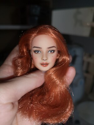 ooak barbie doll head