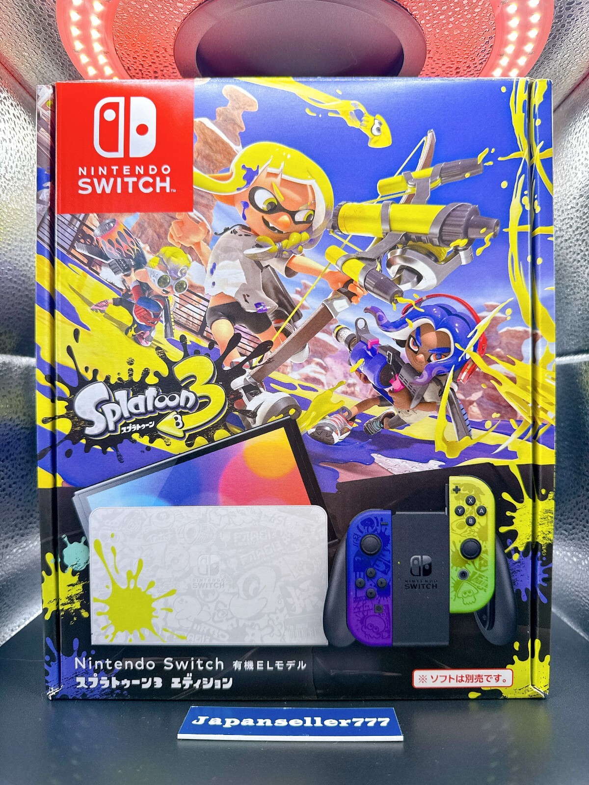 Nintendo Switch OLED Model Splatoon 3 Special Edition Nintendo Switch OLED Model Splatoon 3 Special Edition