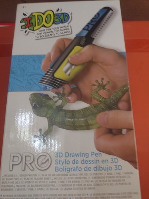 3D Drawing Pen by I DO 3D with 3 Tips Blue Cartridge Boys Girls Kids Gift