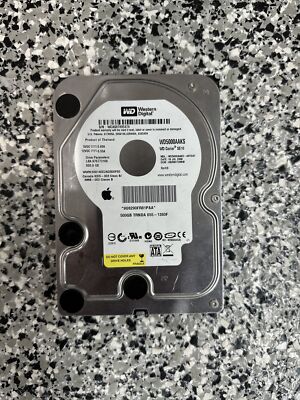 Apple Western Digital 500GB 7200RPM 3.5'' SATA Hard Drive WD5000AAKS 655-1566A