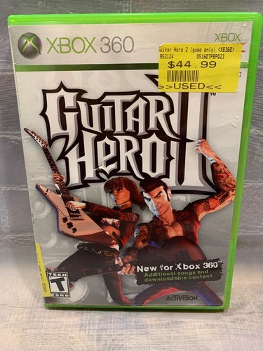 Guitar Hero II (Microsoft Xbox 360, 2007)
