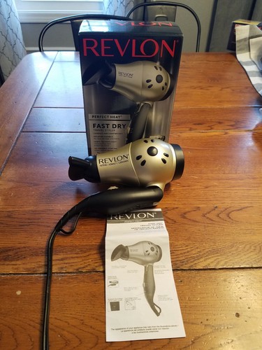 Revlon Professional 1875W Ionic Hair Blow Dryer Travel 2 Speed Dual Voltage