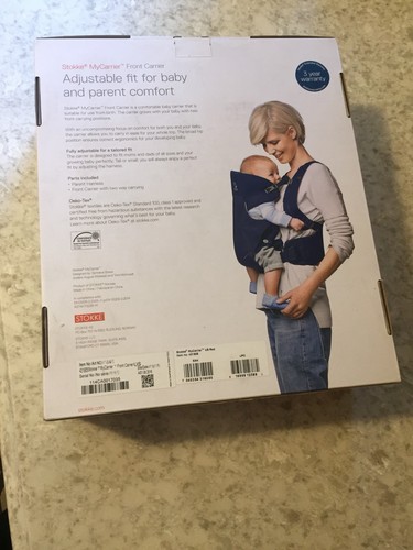STOKKE Adjustable Baby Front Carrier In Red New In Box
