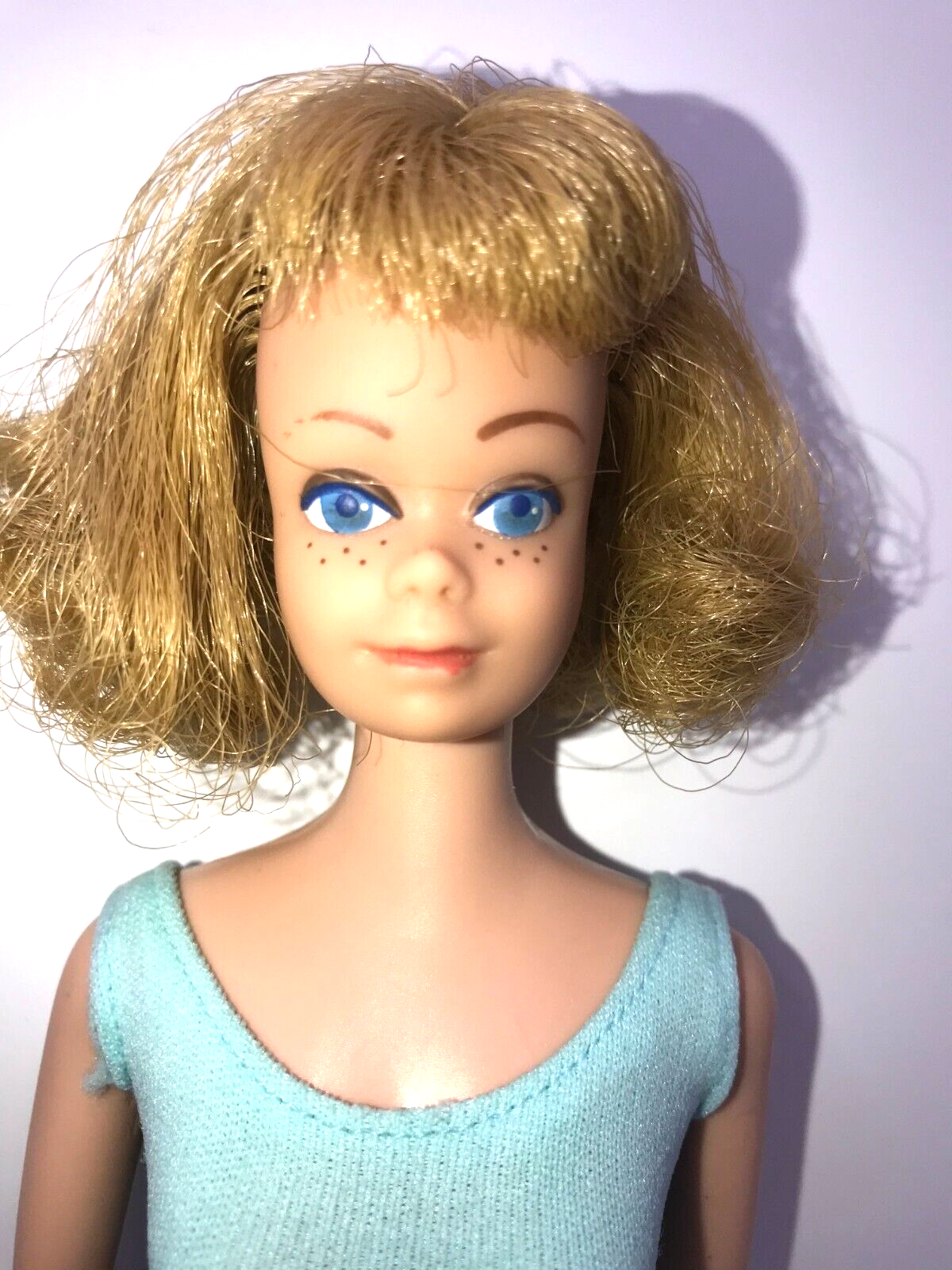 Barbie - chamamin 様♥Vintage ♥Barbie ♥1962 Vintage Barbie 1962 850 Red Swimsuit Brunette Ponytail