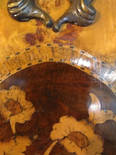 Gorgeous Pair of Louis XV Style Bronze Pedestals With Marble Tops & Desk