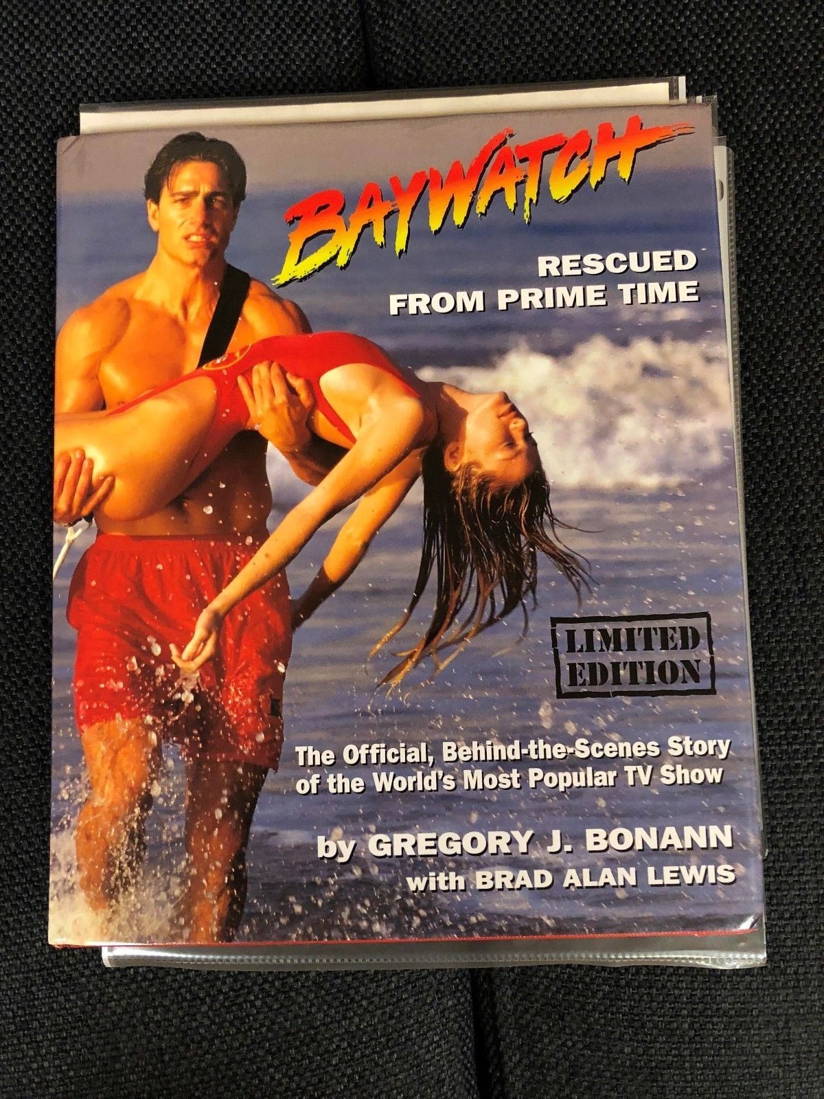 BAYWATCH ORIGINAL SKETCHES  & BOOK SIGNED GREG BONANN, CREATOR  COA