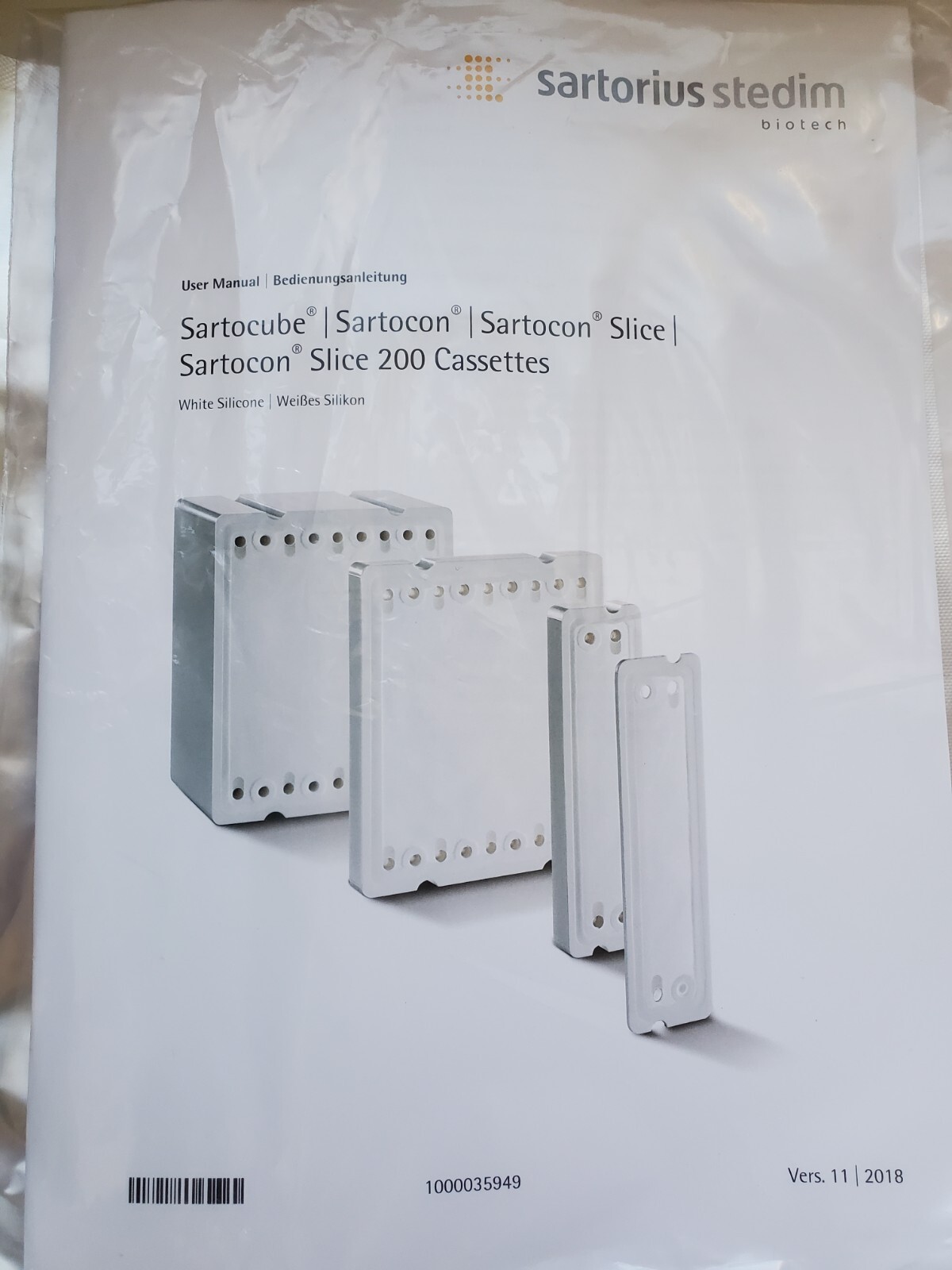 NEW Sartorius 3051447901E--SW Sartocon Slice Cassette 300kD Hydrosart, Exp. 2025