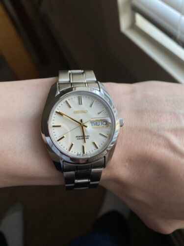 Used SEIKO SARB021 6R15-00H0 automatic date black men's Used SEIKO SARB021 6R15-00H0 automatic date black men's
