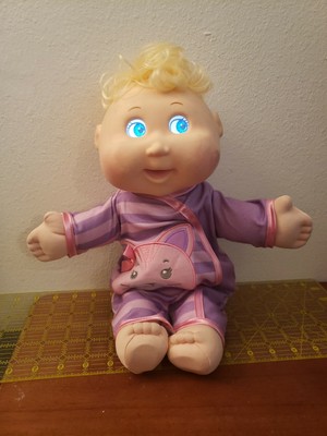 Cabbage Patch Talking Doll 16" Baby So Real Light-up Blue eyes, Interactive.