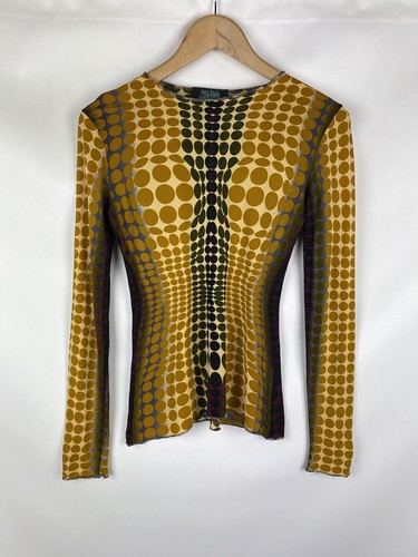 【関税込み】Jean Paul Gaultier ブルー The Mire トップス Blue 'The Mire' T-shirt by Jean Paul Gaultier on Sale